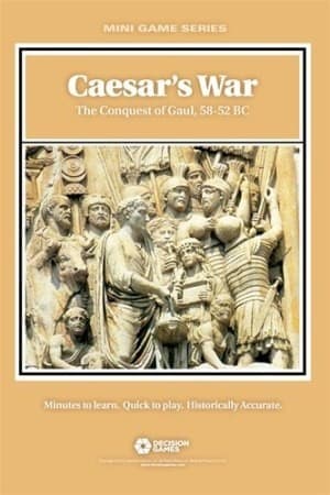 Boîte du jeu : Caesar's War: The Conquest of Gaul, 58-52 BC