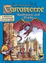 Boîte du jeu : Carcassonne : Burgfräulein & Drache