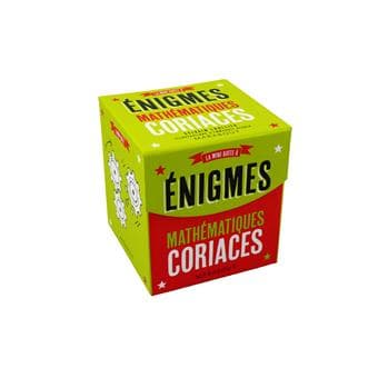 Boîte du jeu : La mini boîte à Énigmes mathématiques coriaces