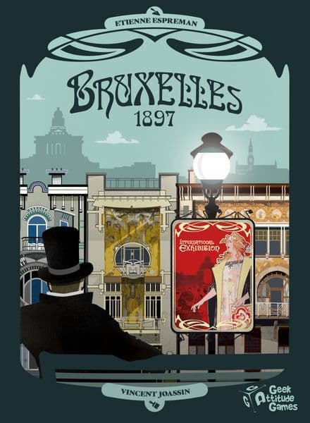 Boîte du jeu : BRUXELLES 1897