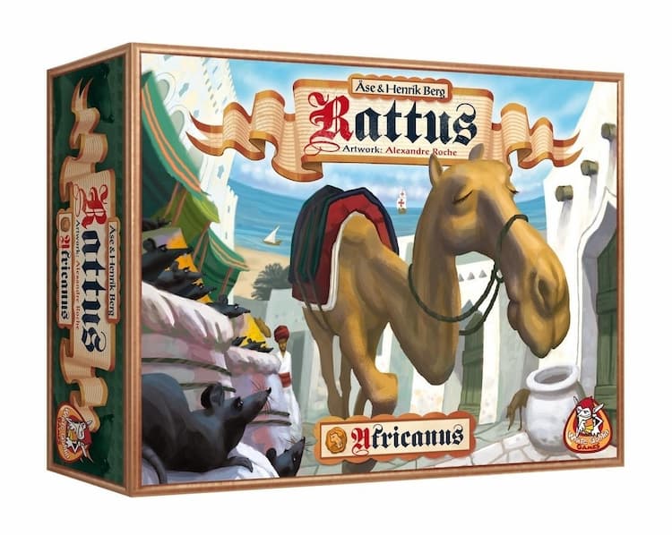 Boîte du jeu : Rattus - Extension "Africanus"