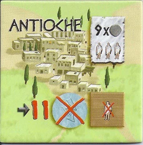 Boîte du jeu : Peloponnes : Antioche (Plato magazine n°56)