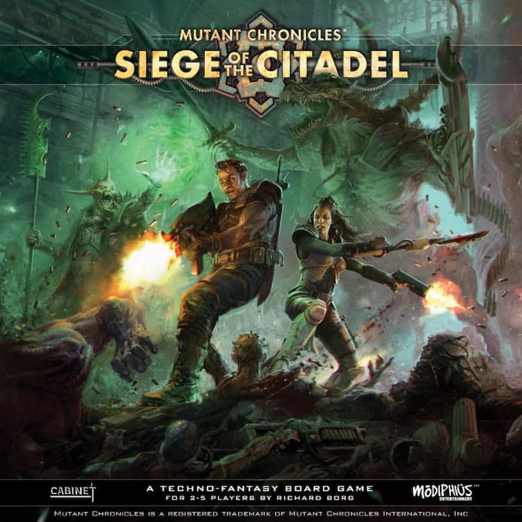 Boîte du jeu : Mutant Chronicles: Siege of the Citadel