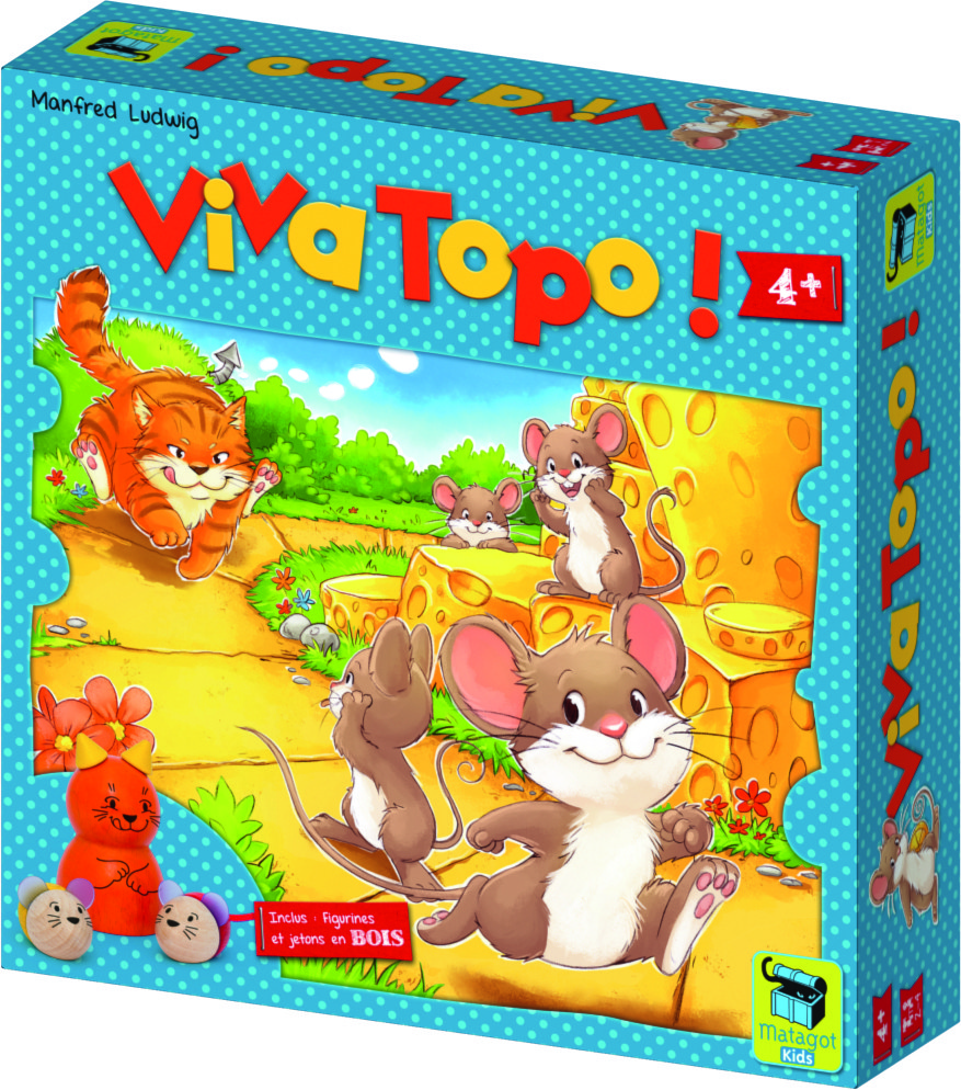 Boîte du jeu : Viva Topo