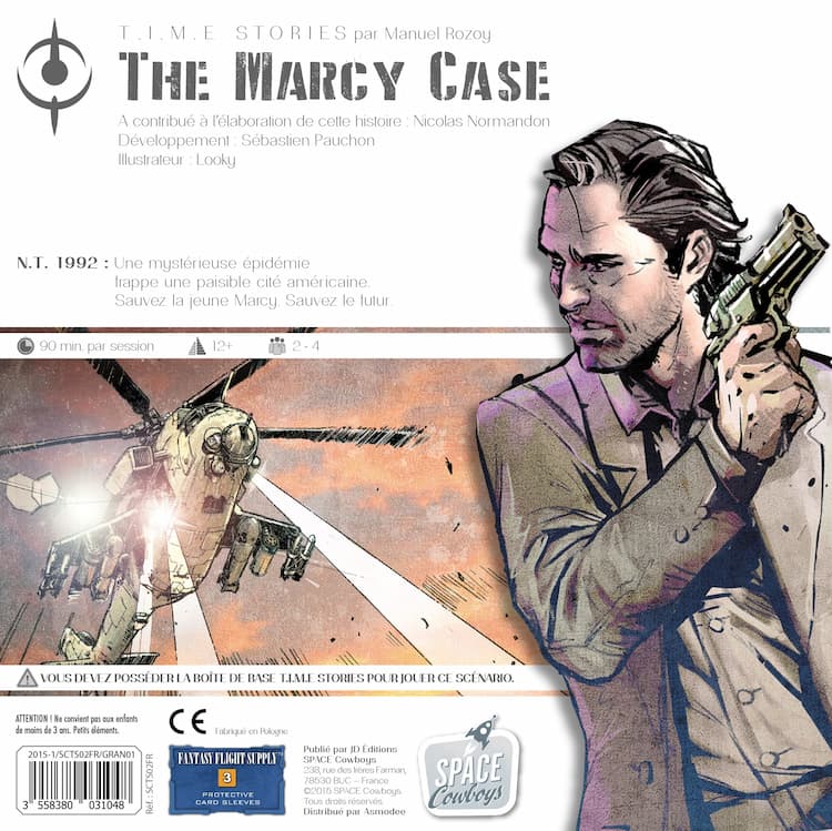 Boîte du jeu : T.I.M.E Stories - The Marcy Case