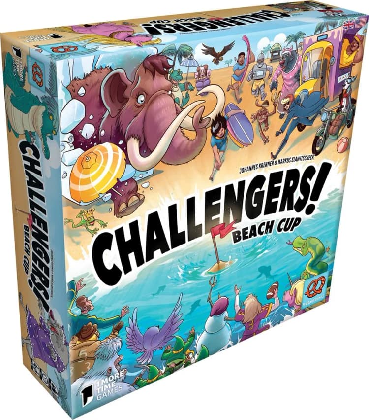Boîte du jeu : Challengers ! : Beach Cup