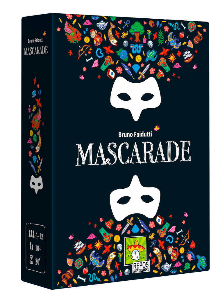 Boîte du jeu : Mascarade - édition 2021