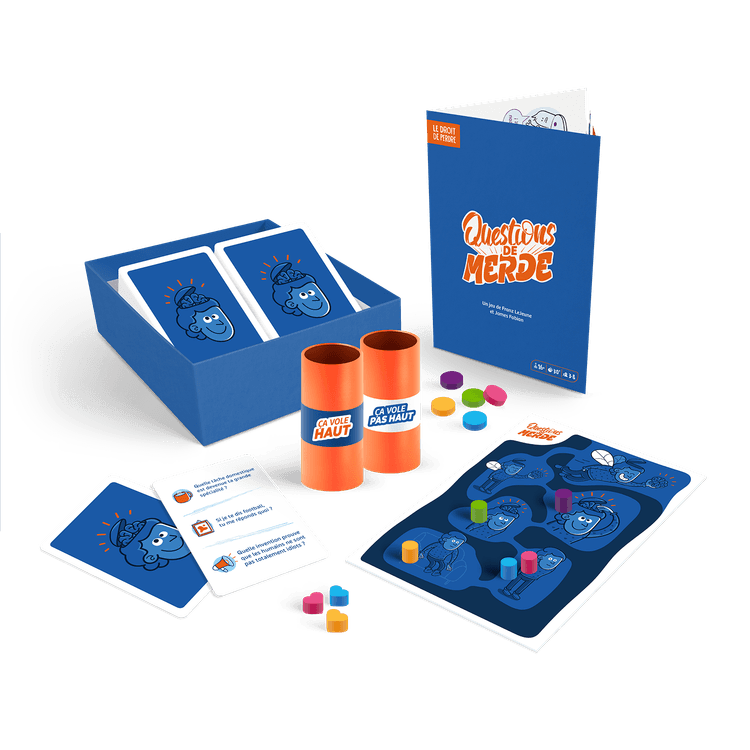 Boîte du jeu : Questions de Merde - Nouvelle version