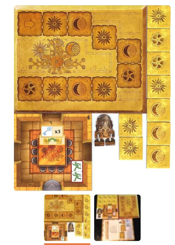 Boîte du jeu : Escape: The Curse of the Temple - Queenie 8: The Maya Calendar