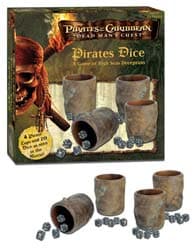 Boîte du jeu : Pirates Dice