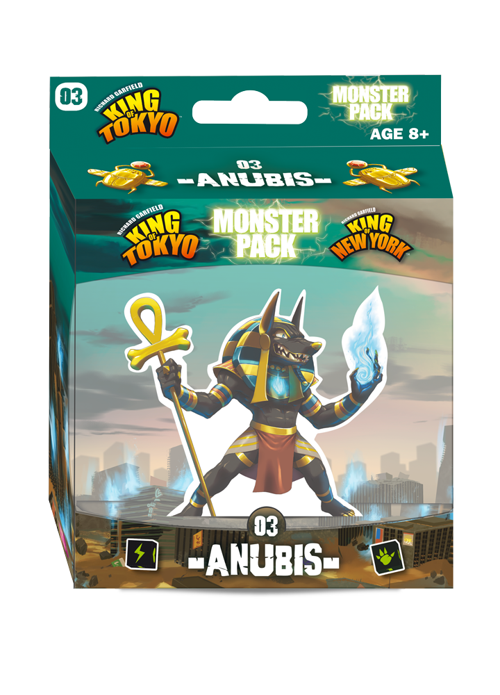 Boîte du jeu : King of Tokyo : Anubis Monster Pack