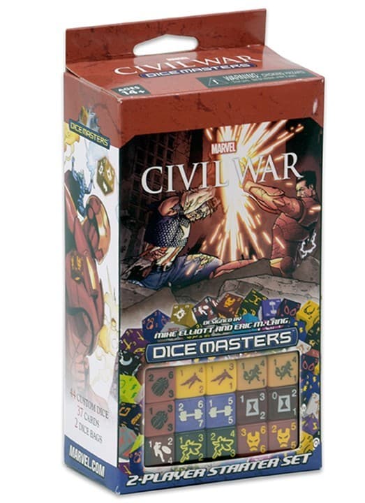 Boîte du jeu : Marvel Dice Master : Civil War