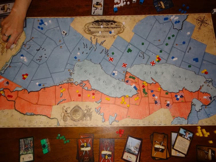 Boîte du jeu : 1812 - L'Invasion du Canada