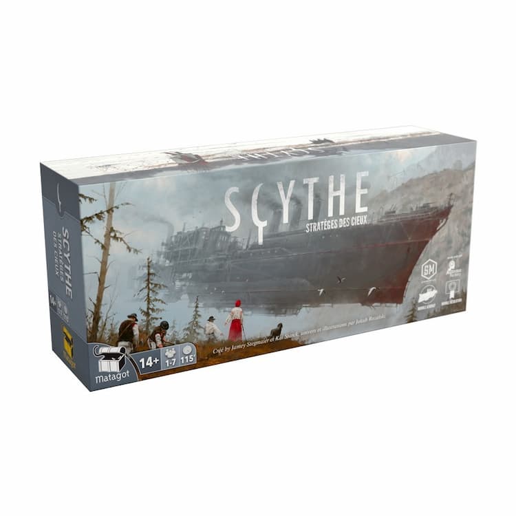 Boîte du jeu : Scythe - Extension "Stratèges des Cieux"