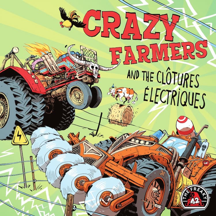 Boîte du jeu : Crazy Farmers And The Clôtures Électriques