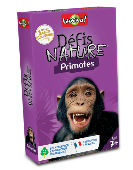 Boîte du jeu : Défis Nature Primates