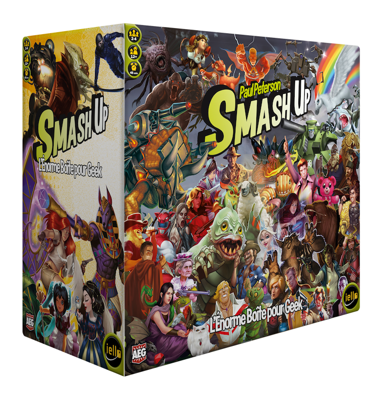 Boîte du jeu : Smash up - L'Énorme Boîte pour Geek