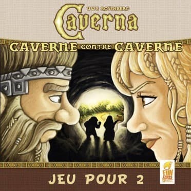 Boîte du jeu : Caverna 2 joueurs : Caverne vs Caverne