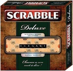 Boîte du jeu : Scrabble Deluxe