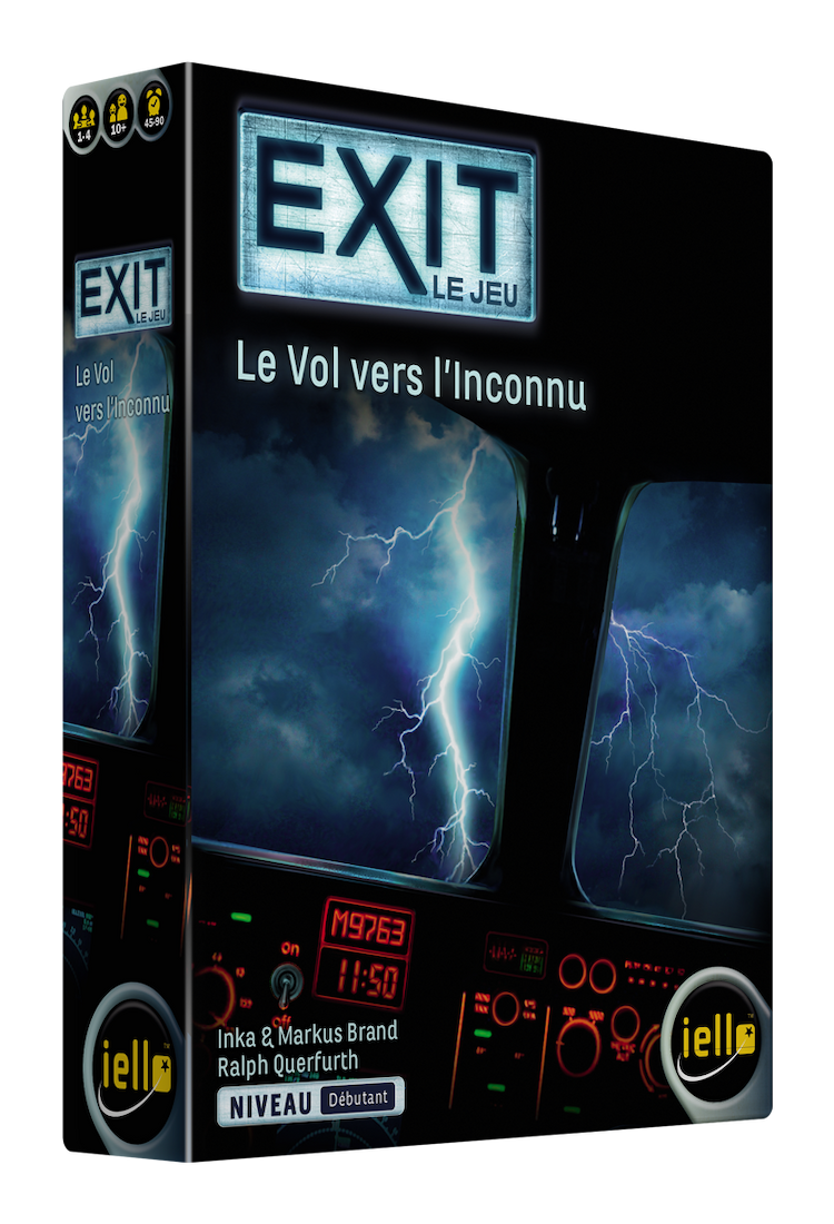 Boîte du jeu : EXIT - Le Vol vers l'Inconnu