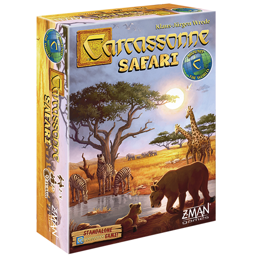 Boîte du jeu : Carcassonne Safari