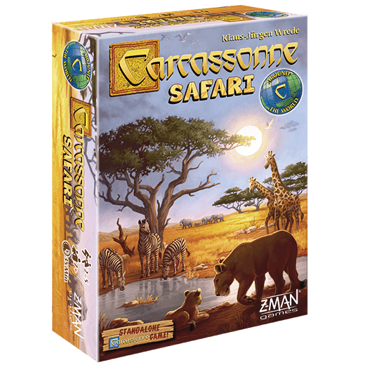 Boîte du jeu : Carcassonne Safari