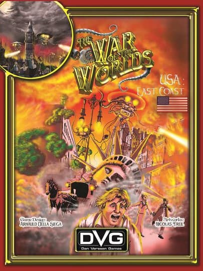 Boîte du jeu : The War of the Worlds : USA