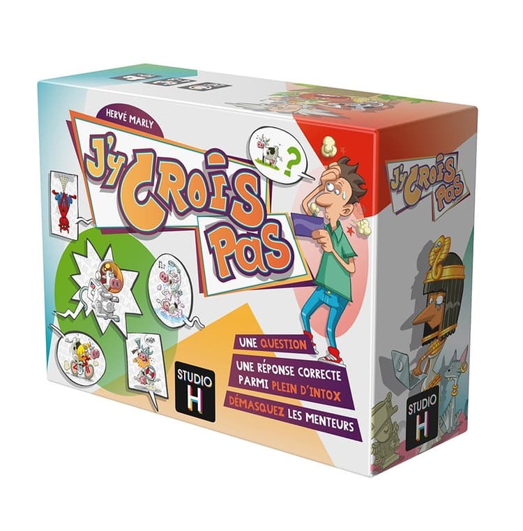 Boîte du jeu : J'y crois pas !