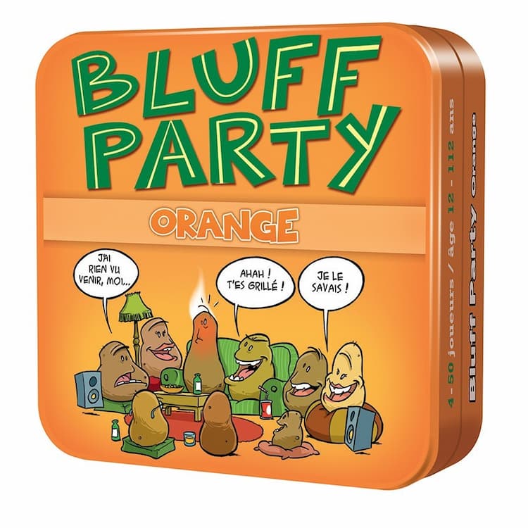 Boîte du jeu : Bluff Party Orange