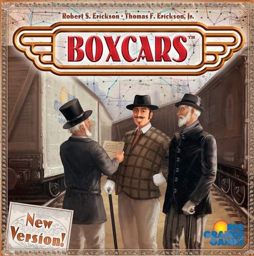 Boîte du jeu : Boxcars