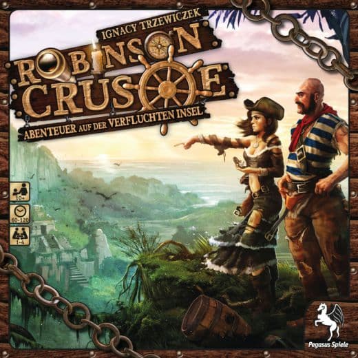 Boîte du jeu : Robinson Crusoe - Abenteuer auf der Verfluchten Insel