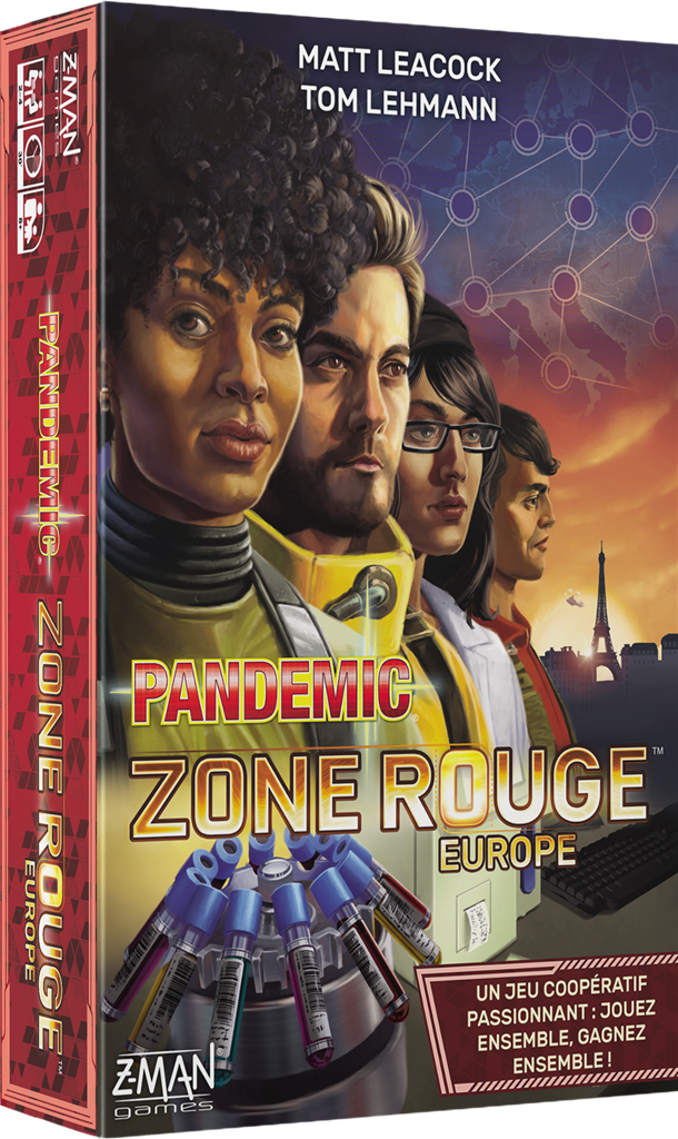 Boîte du jeu : Pandemic Zone Rouge : Europe
