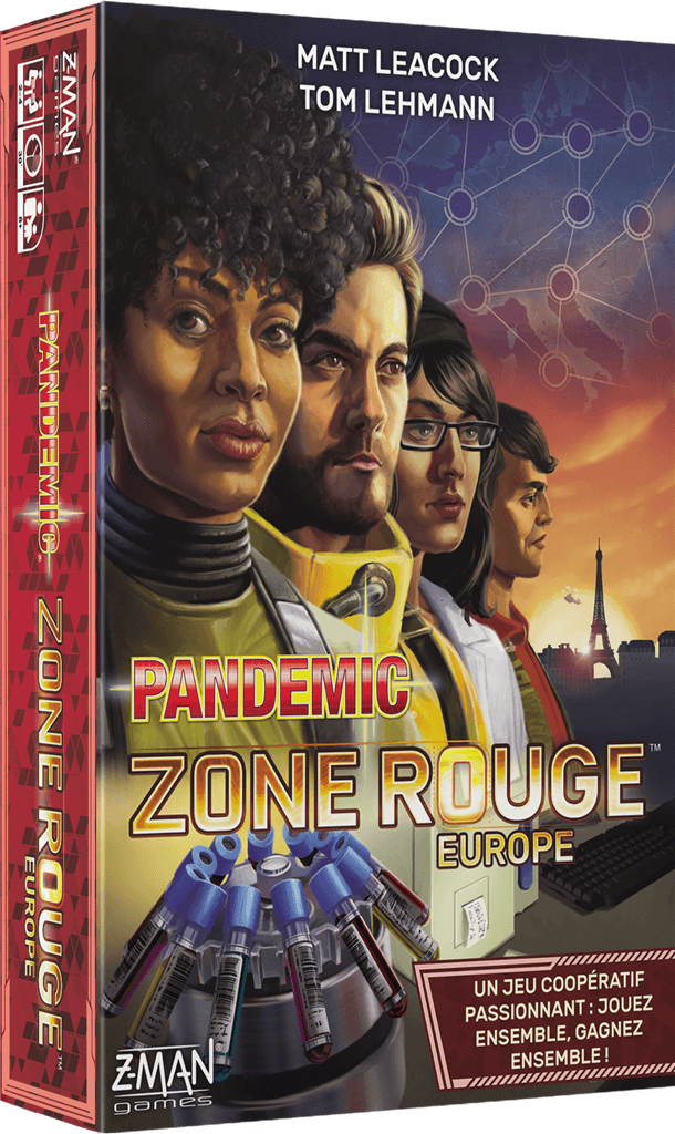 Boîte du jeu : Pandemic Zone Rouge : Europe