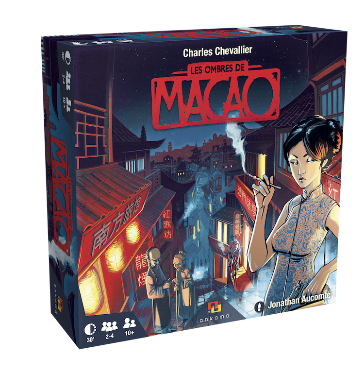 Boîte du jeu : Les Ombres de Macao