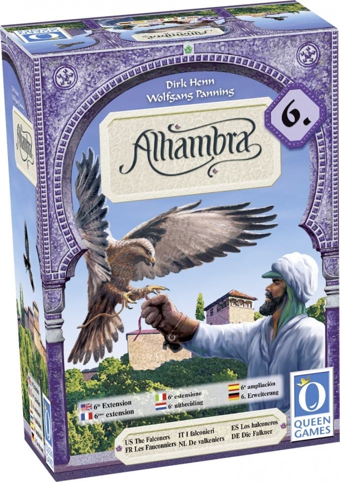 Boîte du jeu : Alhambra : 6 - Les Fauconniers