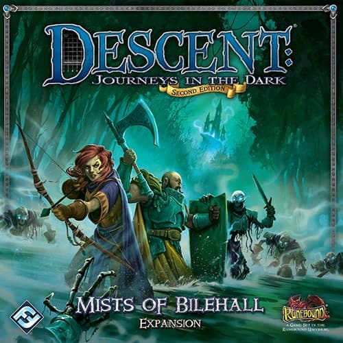 Boîte du jeu : Descent: Voyages dans les Ténèbres (Seconde edition) – Les Brumes d'Amercastel