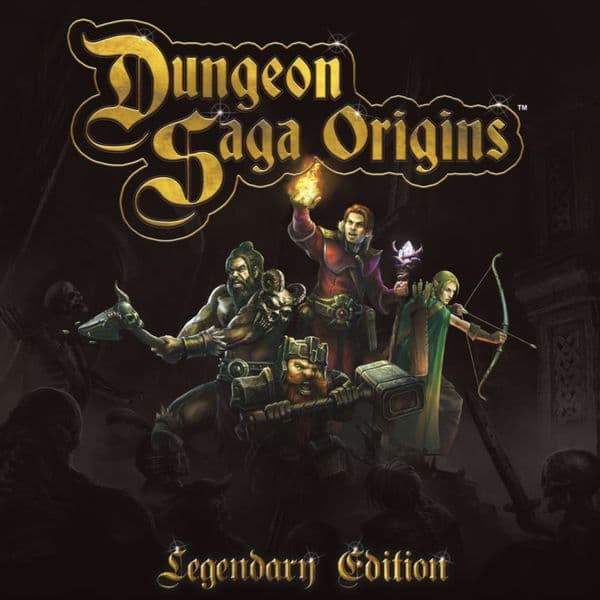 Boîte du jeu : Dungeon Saga Origins