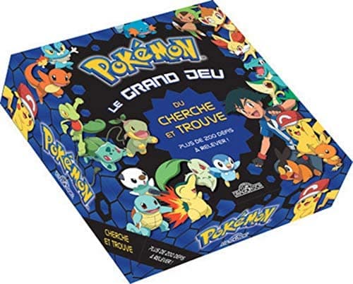 Boîte du jeu : Pokémon - Le grand jeu du Cherche et Trouve