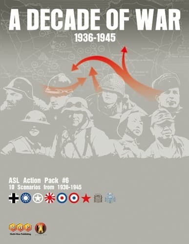 Boîte du jeu : ASL Action Pack #6 : A Decade of War 1936-1945