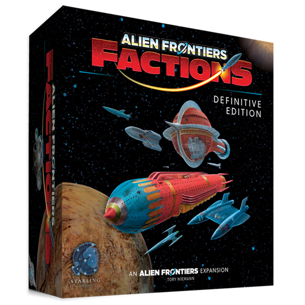 Boîte du jeu : Alien Frontiers Factions: Definitive Edition