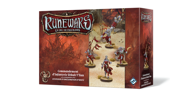 Boîte du jeu : Runewars - Commandement d’Infanterie Uthuk Y’llan