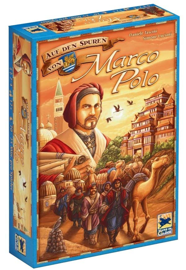 Boîte du jeu : Auf den Spuren von Marco Polo