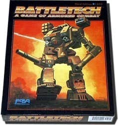Boîte du jeu : Battletech