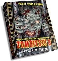 Boîte du jeu : Zombies!!! 8 : Évasion de prison