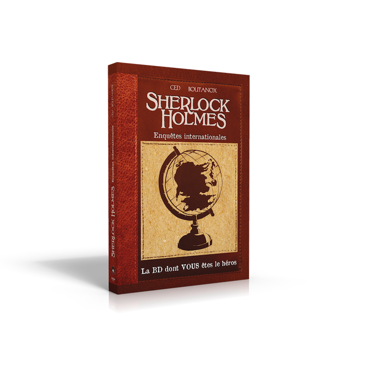 Boîte du jeu : Sherlock Holmes – Enquêtes internationales