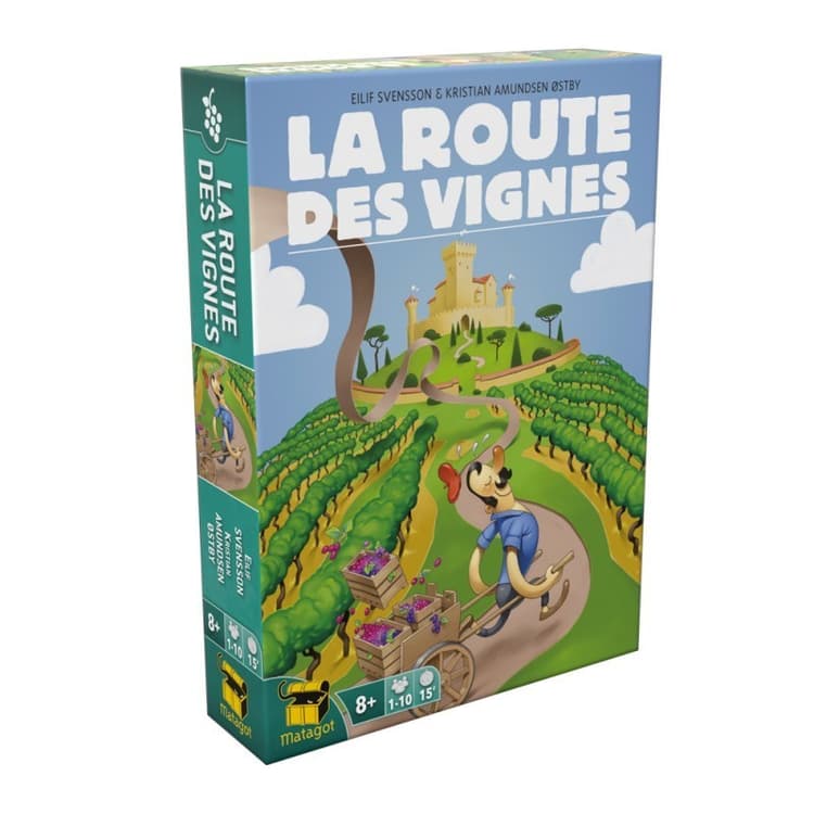 Boîte du jeu : La route des vignes