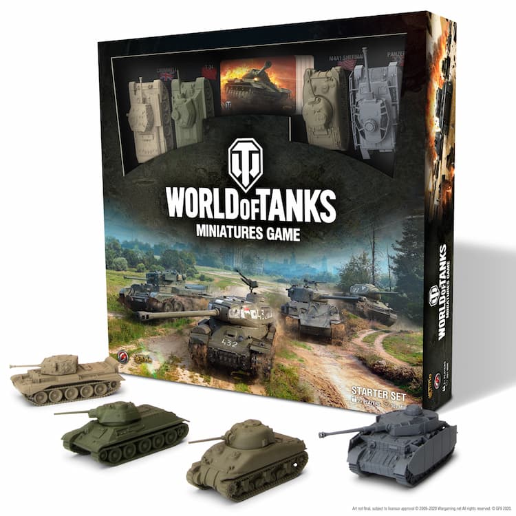 Boîte du jeu : World of Tanks : le Jeu de Figurines