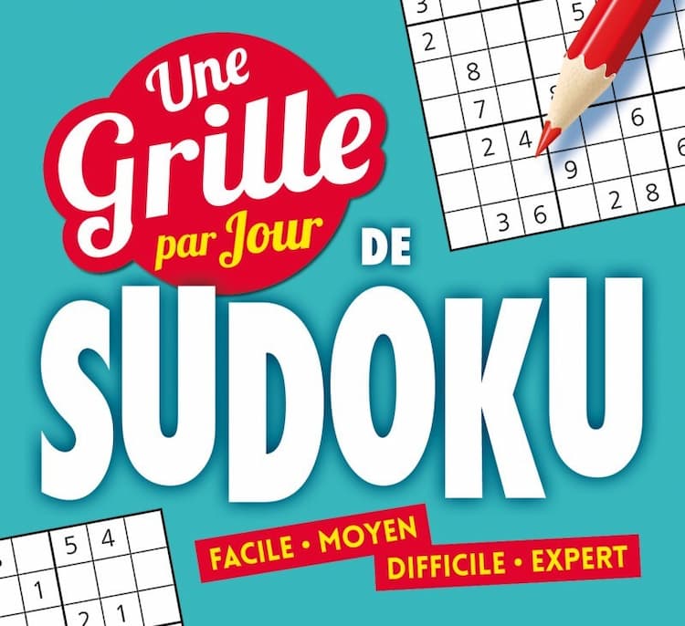 Boîte du jeu : Une grille par jour : Sudoku