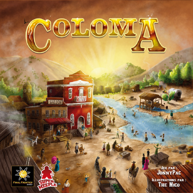 Boîte du jeu : Coloma