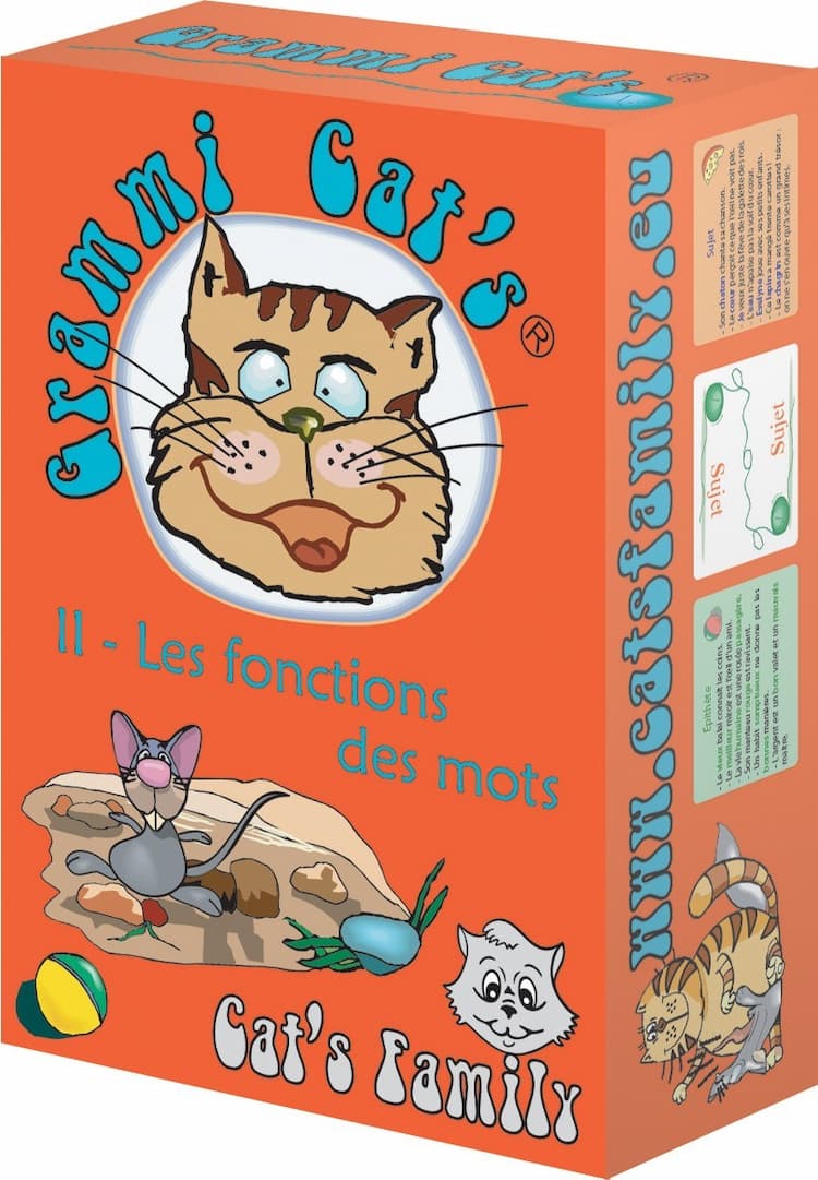Boîte du jeu : Grammi Cat's 2 - Les fonctions des mots